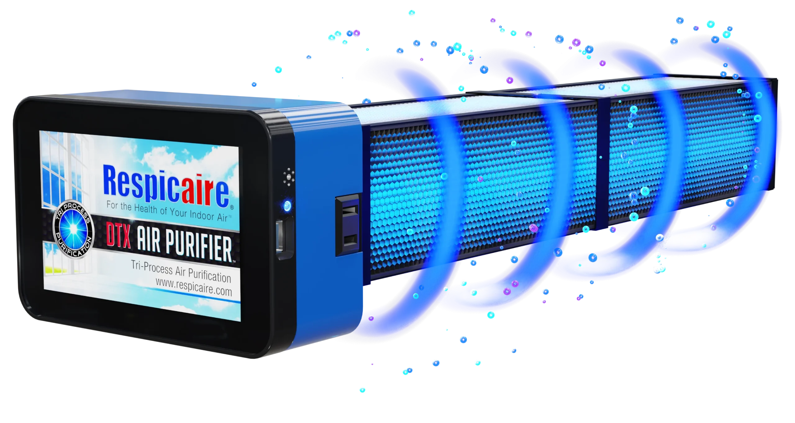 DTX™ - Triple-Action Whole Home Air Purifier | Respicaire