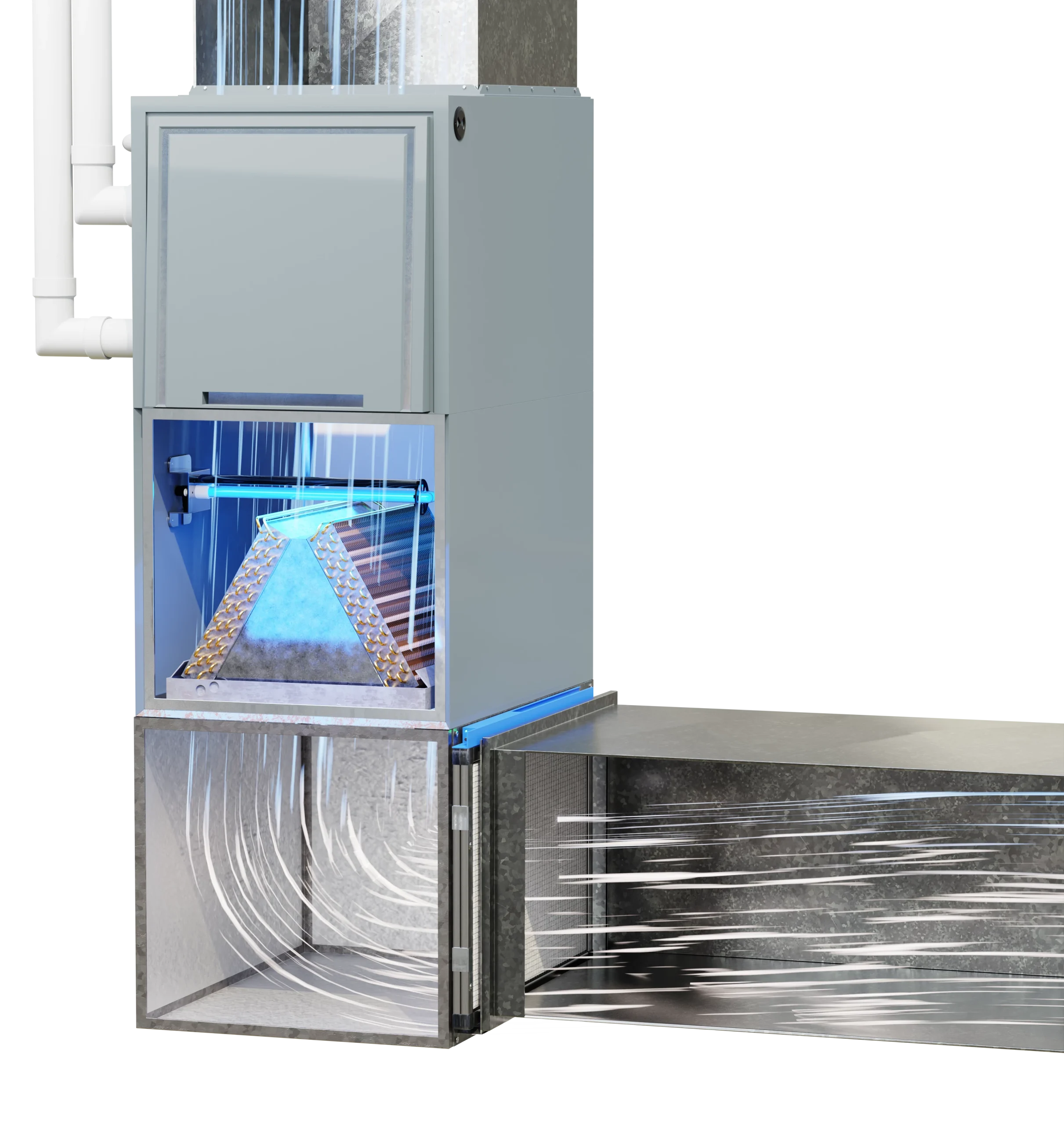 MoldMiser DLR™ - Premium UVC Air Purifier for HVAC Systems