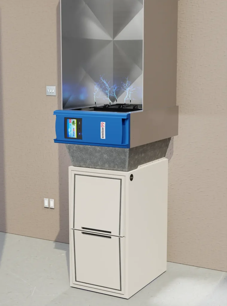 UltraClean 99 downflow set up with HAC equipment