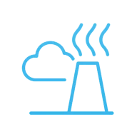 factory pollution icon