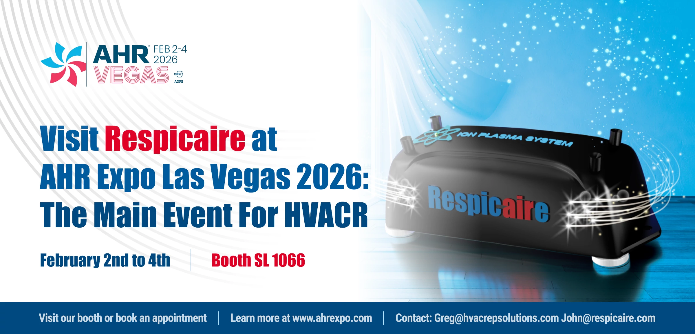AHR Expo Las Vegas 2026 banner - Desktop